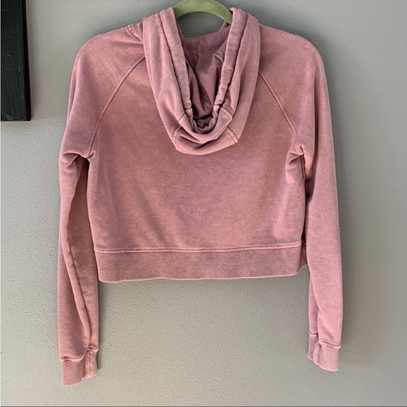 Fearne Cotton Sweaty Betty Cropped Sweatshirt Hoodie - Picture 5 of 8